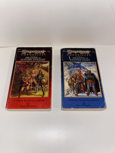 Vintage dragonlance chronicles - vintage,