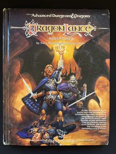 Dragonlance adventures 1987 - adventures,
